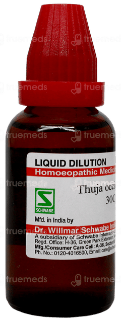 Dr Willmar Schwabe Thuja Occidentalis 30Ch Dilution 30Ml